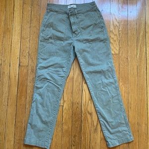 Madewell straight leg fatigue pants